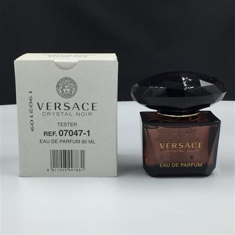 versace crystal noir tester